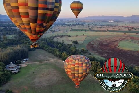Early Morning Balloon Safari with Breakfast from Magaliesburg