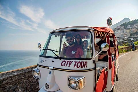 Visite de Vietri et de ses villages à bord de l'Ape Calessino (tuktuk)