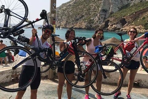 Rota de bicicleta elétrica Cala Granadella -Cala Moraig