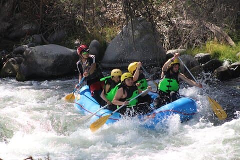 Aventure en rafting sur la rivière Chili