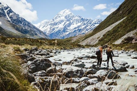 Excursion d'une journée en petit groupe au mont Cook au départ de Queenstown