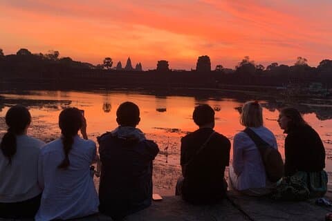 Angkor Wat Sunrise, Top 4 Temples and a Tranquil temple