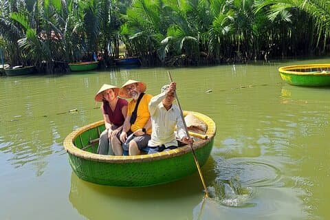 Hoi An City tour -Paseo en barco- Fabricación de linternas