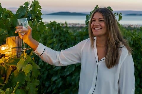 Vineyard Wine Tasting Experience med havsutsikt från Split