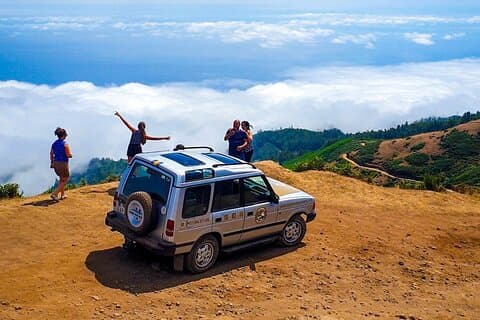 Tour privato di un'intera giornata in Jeep 4x4 West Side Madeira