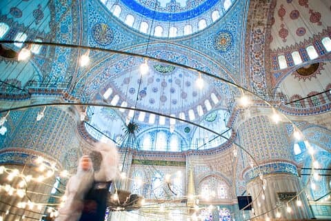 Topkapı-palatset med Harem och Blå moskén guidad tur