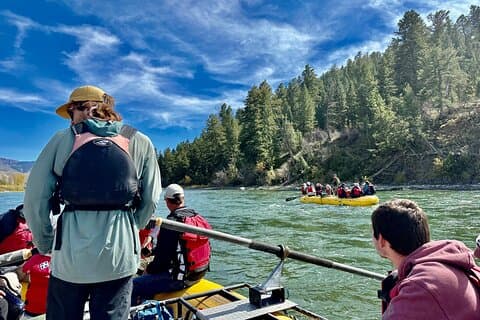 Snake River Scenic Float Trip met uitzicht op Teton in Jackson Hole
