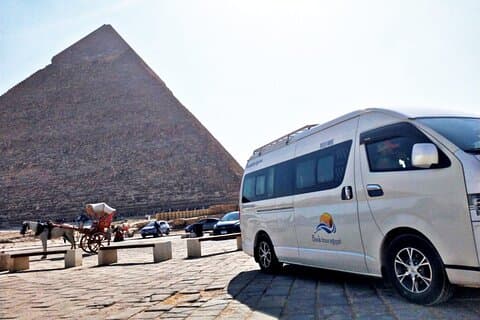 Privéluchthaventransfer en hoteltransfer in Caïro of Gizeh