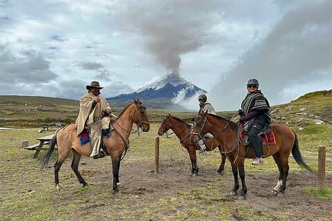 Cotopaxi-Nationalpark Reiten Ganztageserlebnis ab Quito