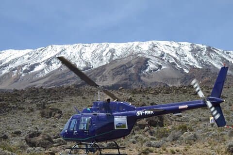 Kilimanjaro helikoptertur