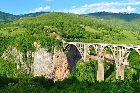 Tour of Tara and Moraca Canyon with Biogradska Gora and Durmitor