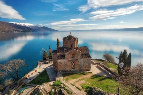 Heldags privat tur fra Tirana til Ohrid, Makedonien