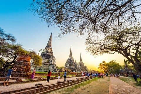 Ayutthaya Sunset Tour : Unescos tempel och fredlig flodkryssning