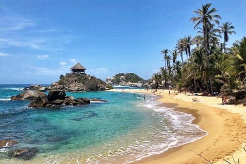 1.Trasferimento al parco TAYRONA da Cartagena Privata o Viceversa.