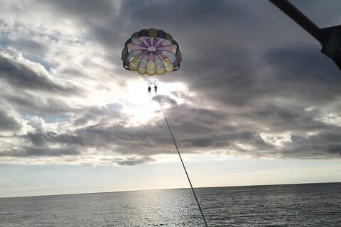 15-minutters privat parasailingopplevelse i Cozumel