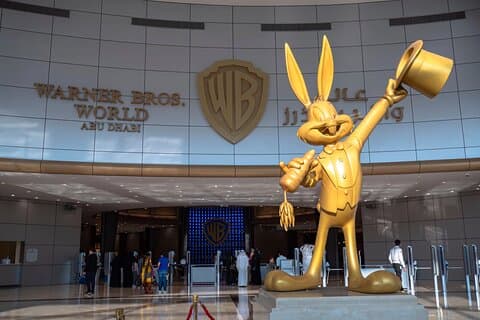Warner Bros billetter med transfer til Abu Dhabi fra Dubai