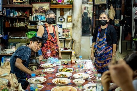 Incontournable : Visite cachée à vélo et gastronomique de Bangkok