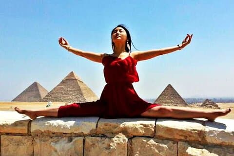 Spiritual and Meditation private tour to Giza Pyramids & Sphinx