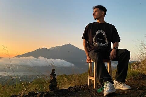 Trekking ao nascer do sol no Monte Batur