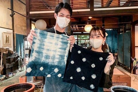 Taisho Era Folk House Unique Indigo Dyeing for All Ages