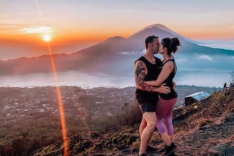 Mount Batur Trekking og naturlig varme kilder - tur med alt inkludert