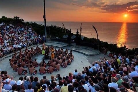 Kecak fire dance in Uluwatu