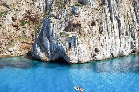 Schlauchboottour nach Buggerru im Süden Sardiniens