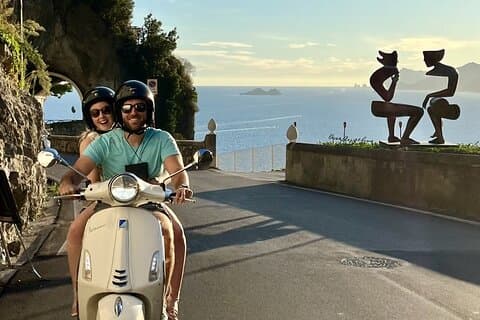 Privat Vespa eventyr på Amalfikysten