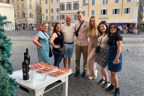 Rome: Tasty Food Tour Around Farmers Market and Trevi area