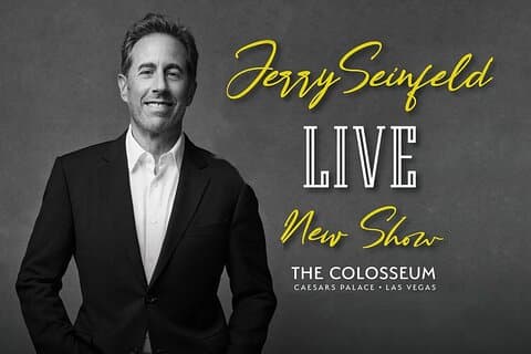 Jerry Seinfeld no Coliseu no Caesars Palace Ticket