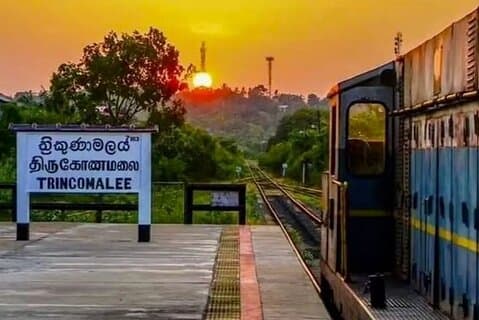 Assentos de trem reservados de Colombo para Trincomalee