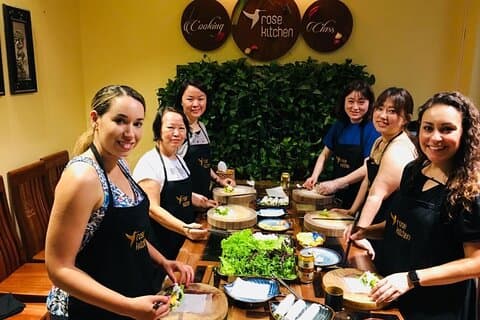 Kookcursus in Hanoi met marktrondleiding