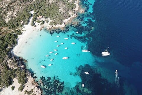 Palau o La Maddalena: Tour de 4 horas por el archipiélago