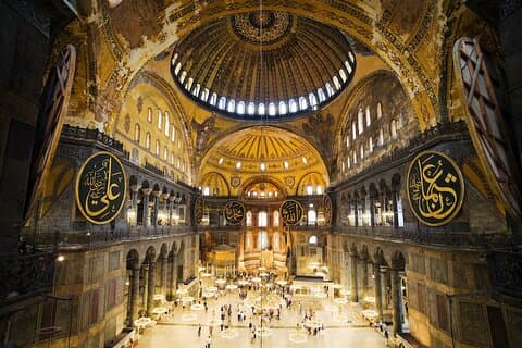 Istanbul på en dag Hagia Sofia, Blå moskén, Järnkyrkan, Båt