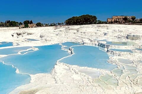 Privé Pamukkale - Dagtour naar Hierapolis vanuit Izmir Port / Hotels