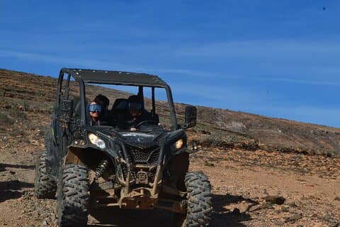 Visite guidée mixte du volcan en buggy 4 places de 3 heures à Lanzarote