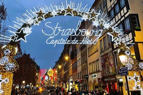 Scoprite i mercatini di Natale di Strasburgo - Bevanda gratuita