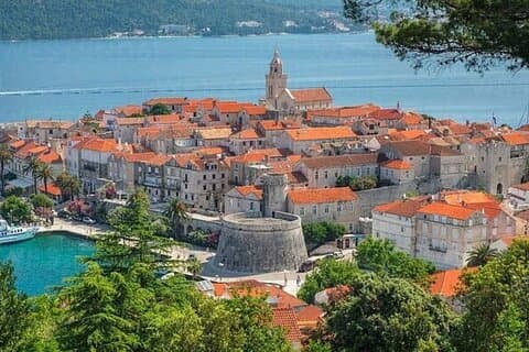 Korcula e Peljesac com viagem privada de um dia para degustação de vinhos