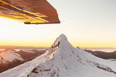 Volo panoramico sul ghiacciaio Queenstown Sunrise con Glenorchy Air