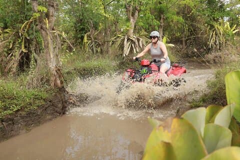 Bali-Abenteuer per Quad-Radtour ATV Solo Drive in Ubud Private Experience