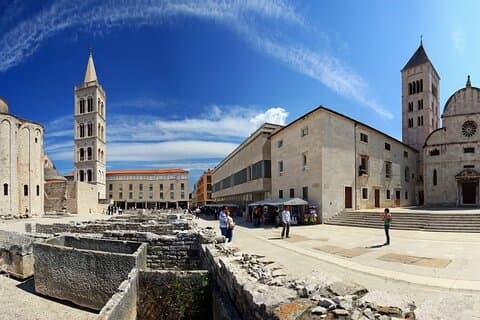 Frühaufsteher-Gruppenrundgang in der Altstadt von Zadar