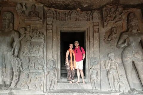 Mumbai to Aurangabad: Ajanta & Ellora with Return Flights