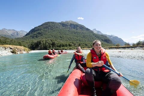 Dart River Kano og Jet Boat Experience fra Queenstown