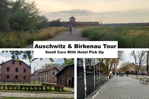 Auschwitz-Birkenau guidet tur fra Krakow opt. med Hotel Pickup