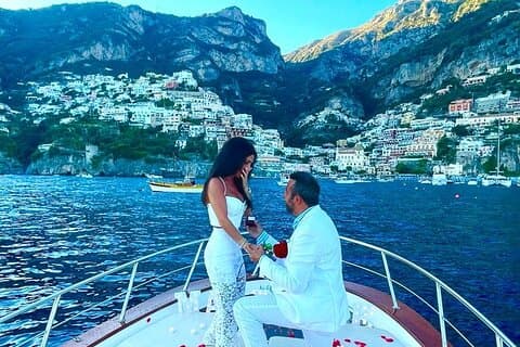 Excursion au coucher du soleil en bateau privé depuis Positano, Praiano ou Amalfi