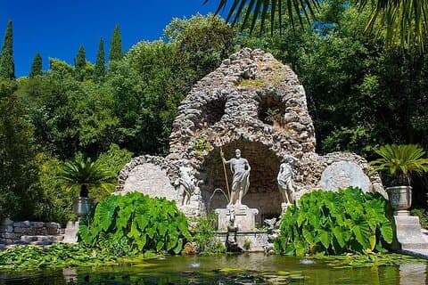 Privat vandretur i den botaniske have Trsteno med fotostop