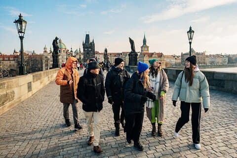 Sesión de fotos privada en el casco antiguo de Praga
