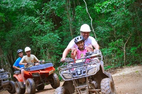 Adrenalinreiches ATV-Cenote- und Zip-Lines-Erlebnis in Tulum