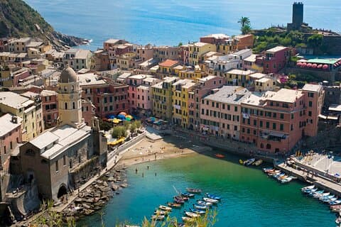 Charmen ved Cinque Terre: tur med minivan fra Firenze