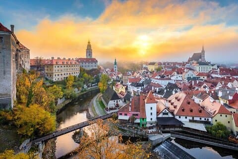 Journée complète à Cesky Krumlov depuis Prague en anglais avec local